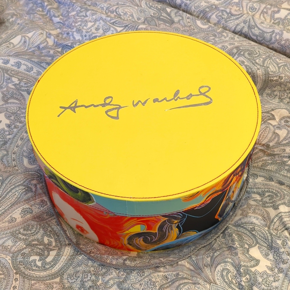 Andy Warhol Collectible Hat Box